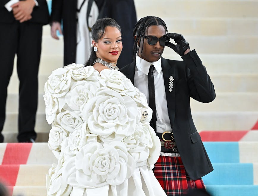 Rihanna and ASAP Rocky. Courtesy of Getty Images.