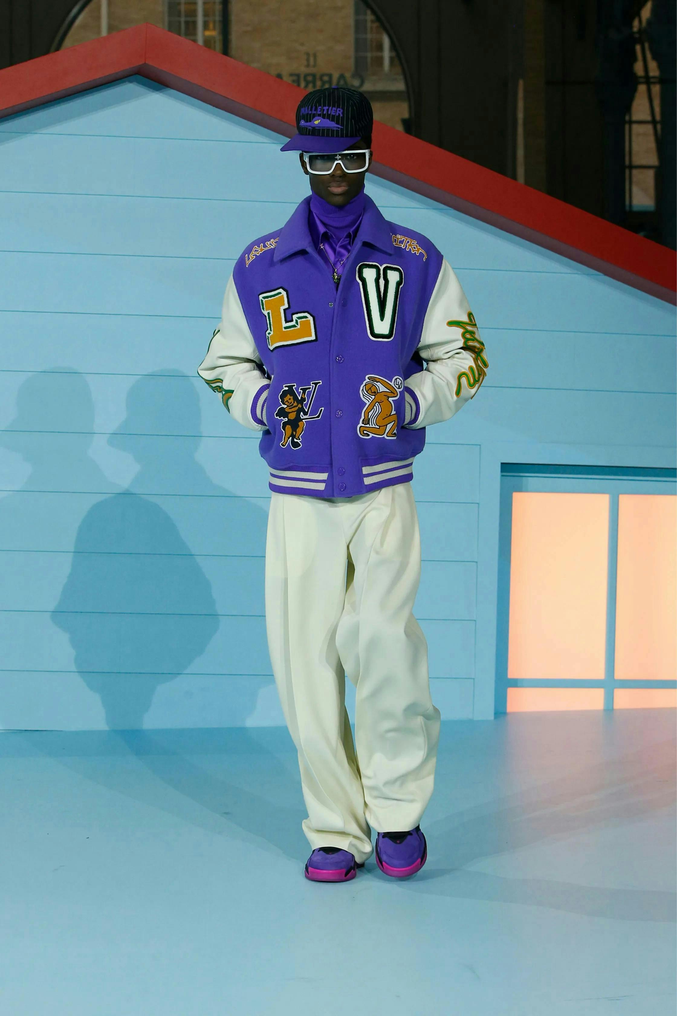 Louis Vuitton X Virgil Abloh Varsity Jacket - RockStar Jacket