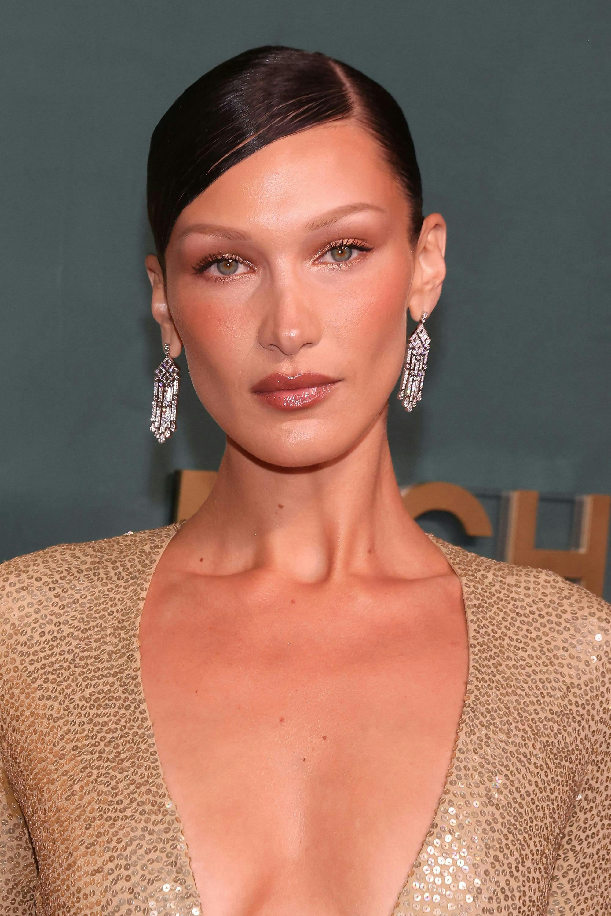 Bella Hadid attends the 16th annual God's Love We Deliver Golden Heart Awards. Photo courtesy of Getty Images.