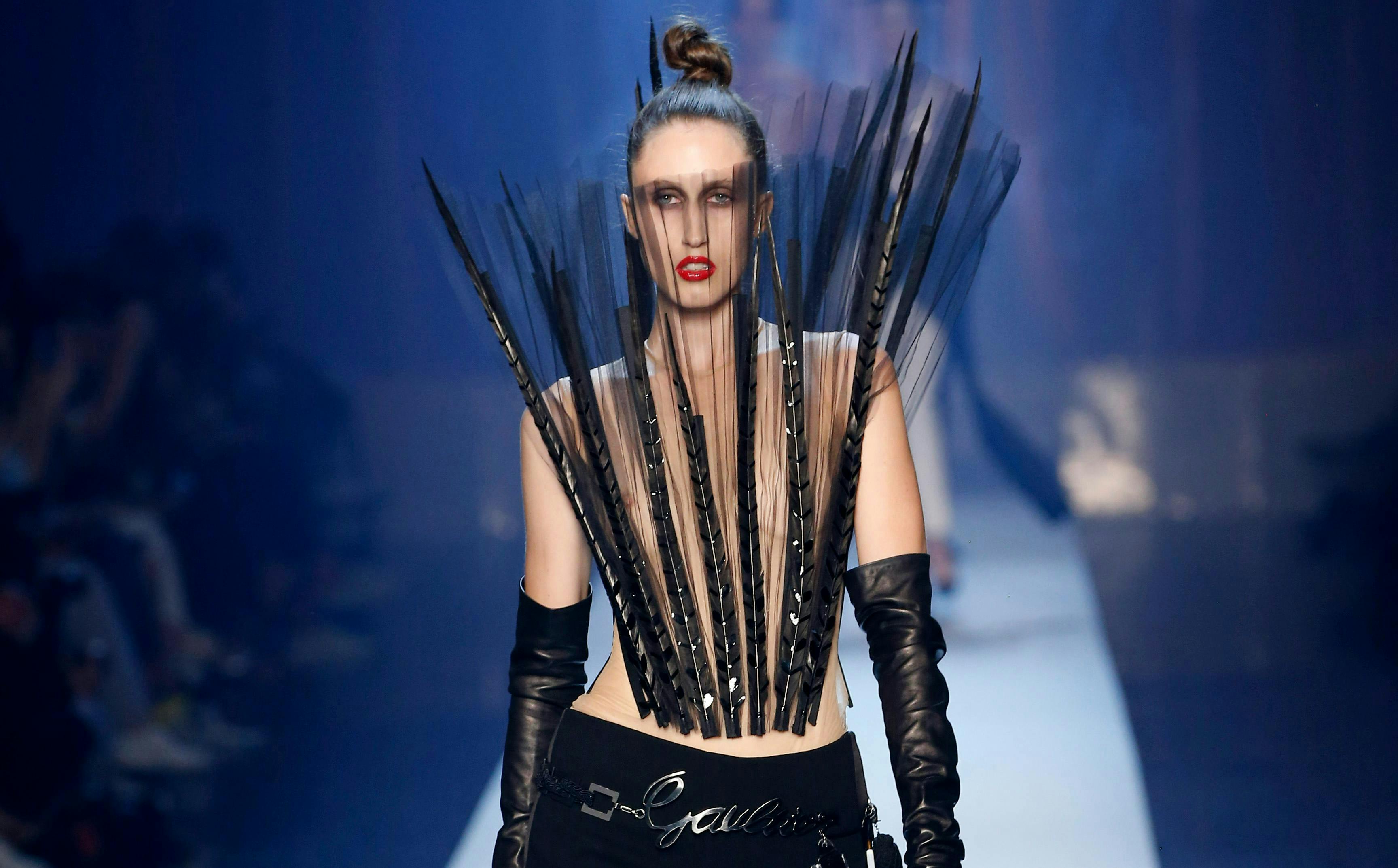 jean paul gaultier _haute couture fall winter 2018-ed19 _paris couture july 2018_ person human