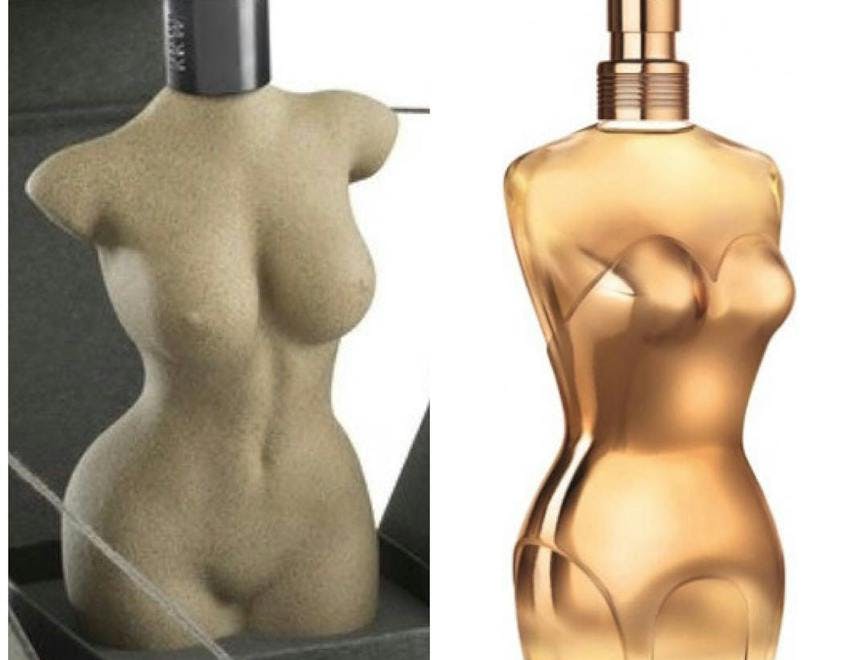 bottle cosmetics mannequin