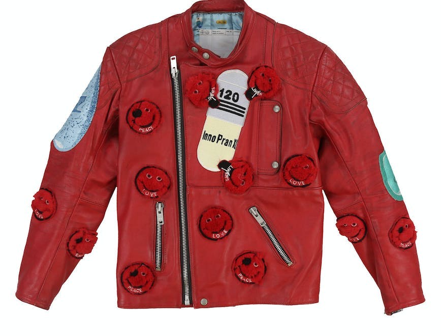 clothing apparel jacket coat leather jacket