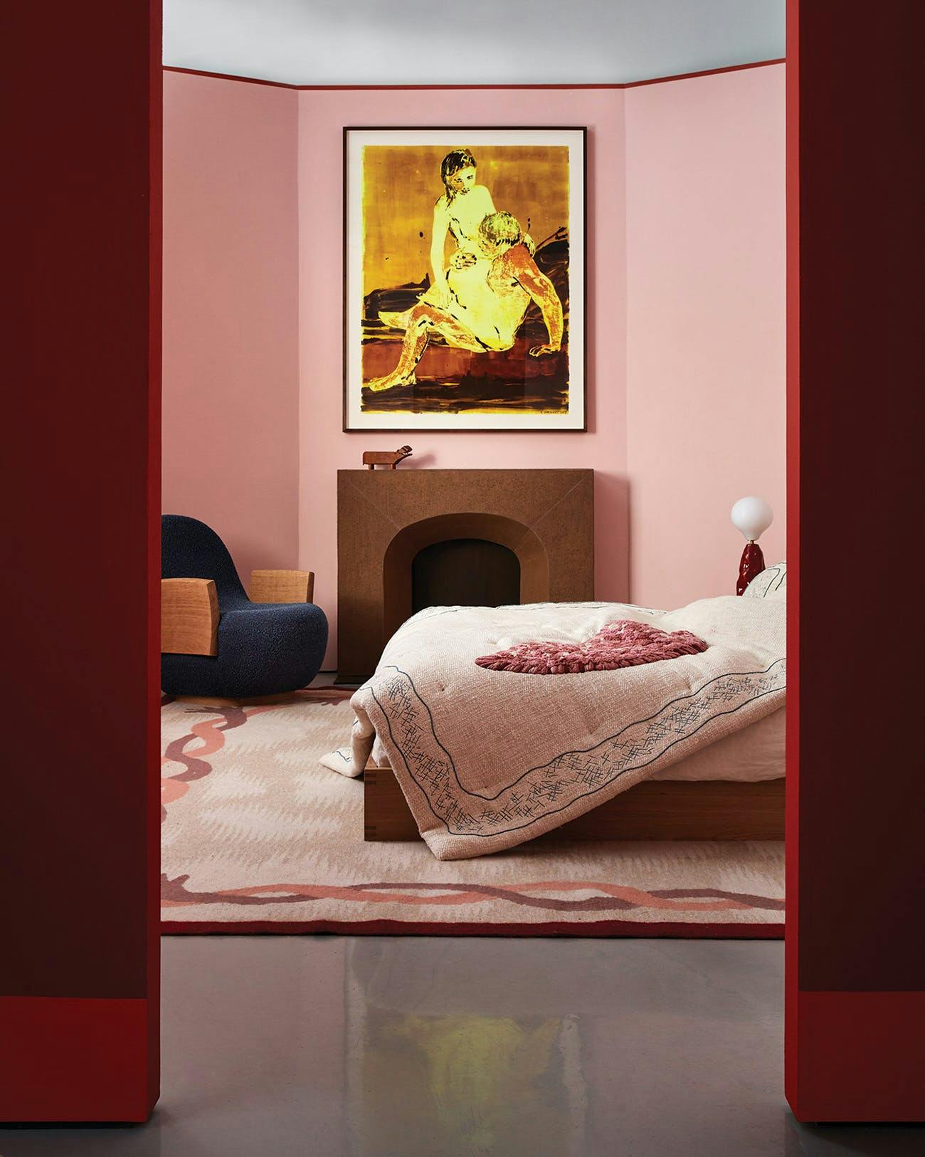Bedroom from "LOVE," photographed by Steven Kent Johnson.