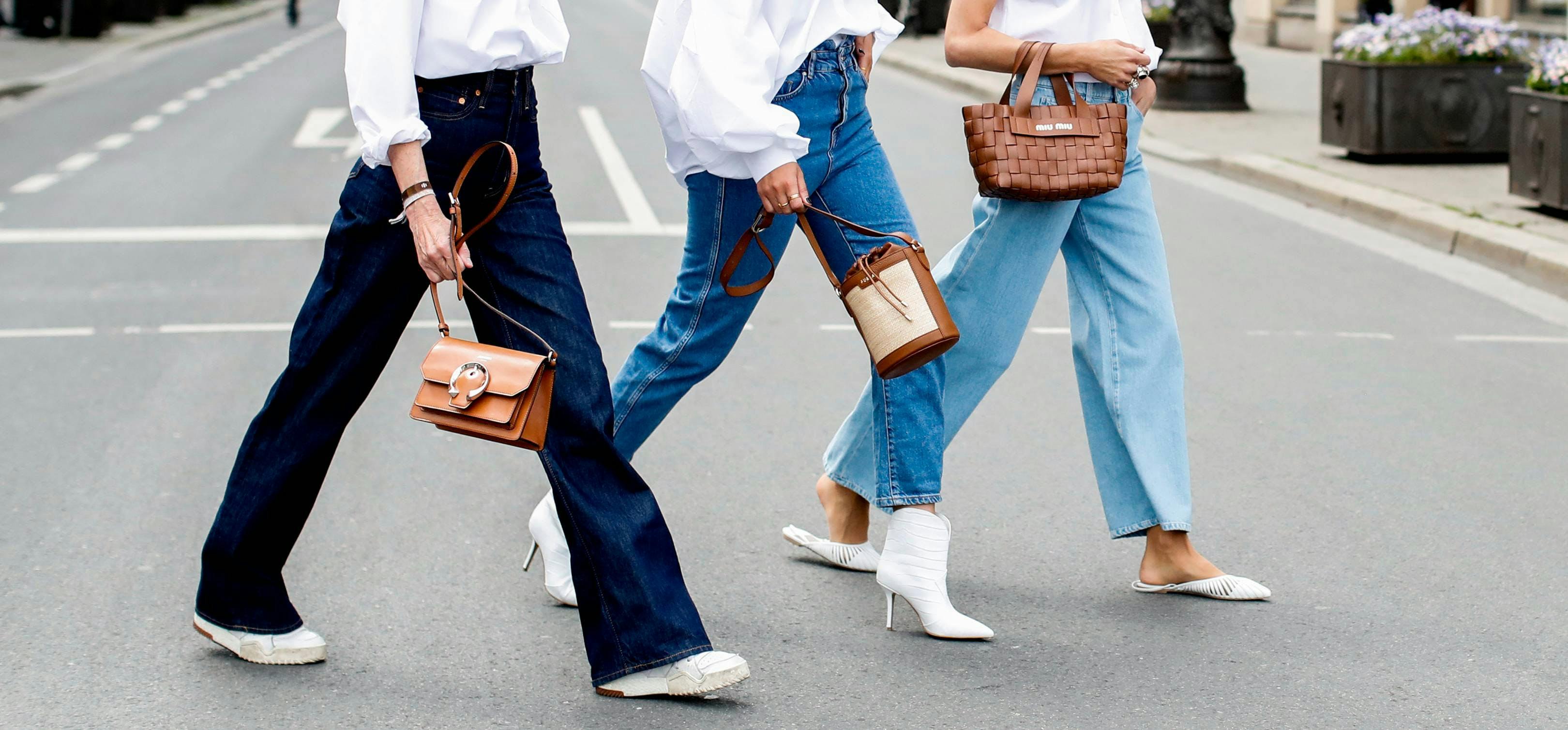 clothing apparel footwear person human shoe handbag accessories bag pants