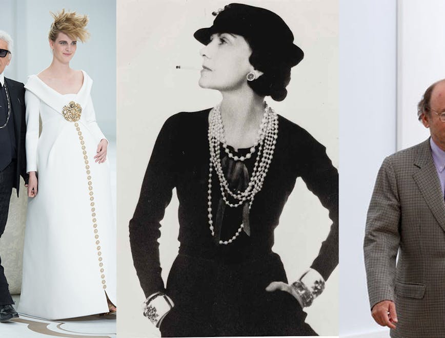 Karl Lagerfeld, Gabrielle Chanel, and Alain Werthemier