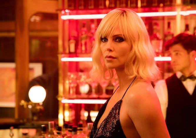Charlize Theron in "Atomic Blonde," 2017.