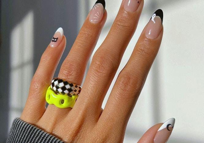 person human nail manicure ring accessories jewelry accessory