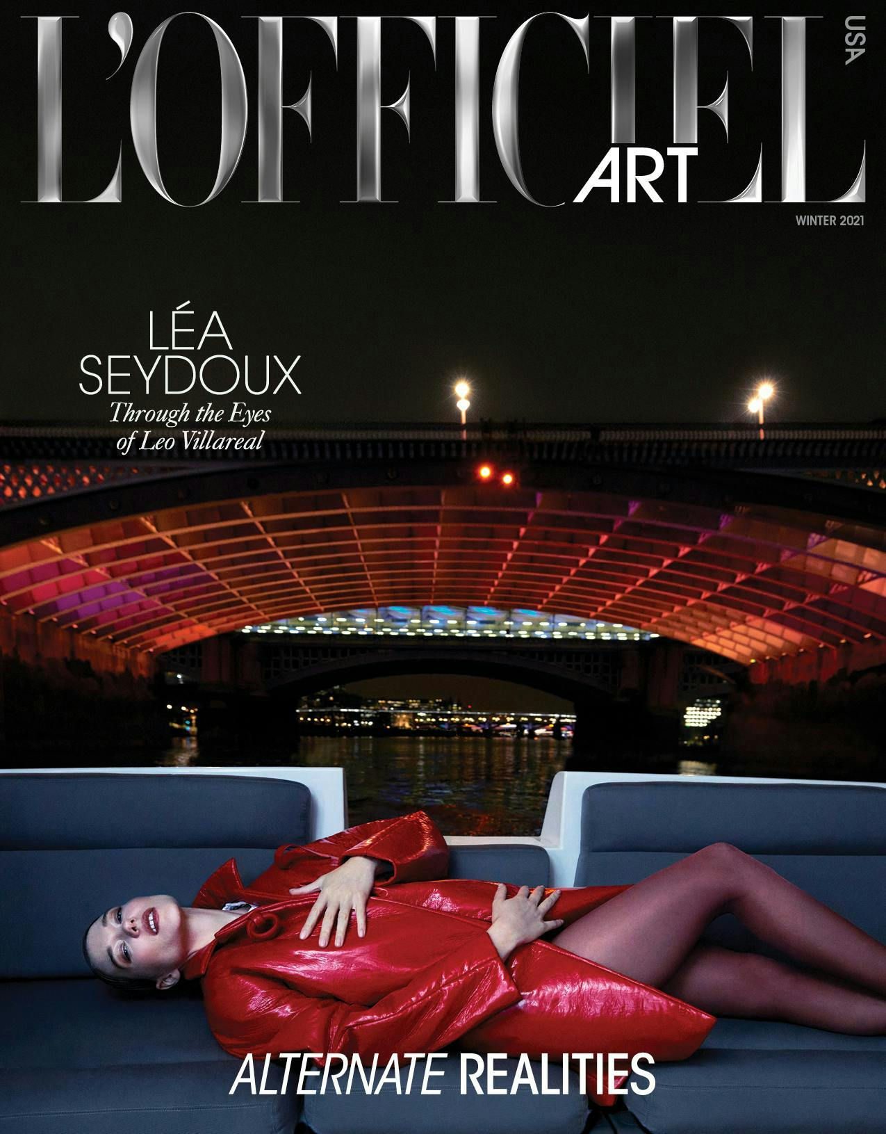 L'OFFICIEL Art USA WINTER 2021 with LÉA SEYDOUX