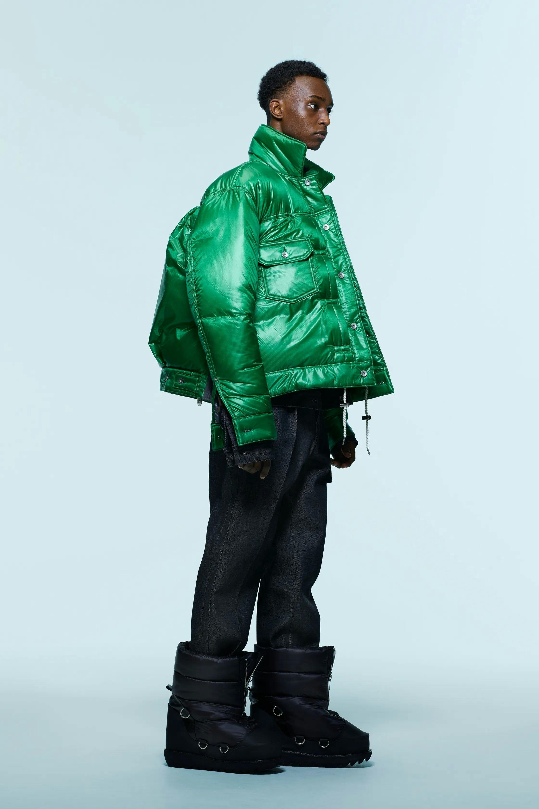 clothing apparel coat person human raincoat