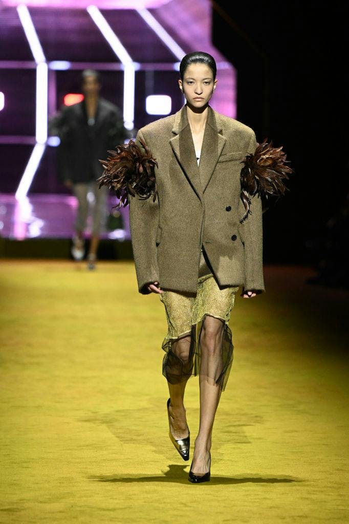milan coat clothing apparel person human fashion