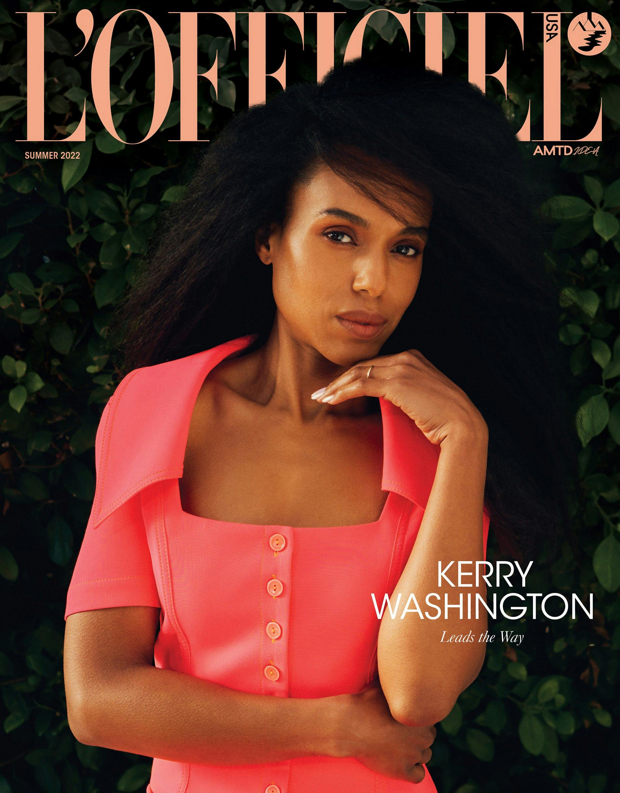 L'OFFICIEL USA Summer 2022 Issue with Kerry Washington