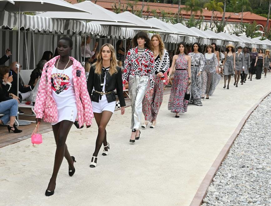 The closing of the Chanel Resort 2023 show.
