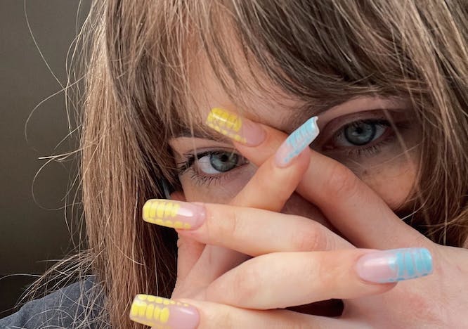 french tip nail inspo manicure 