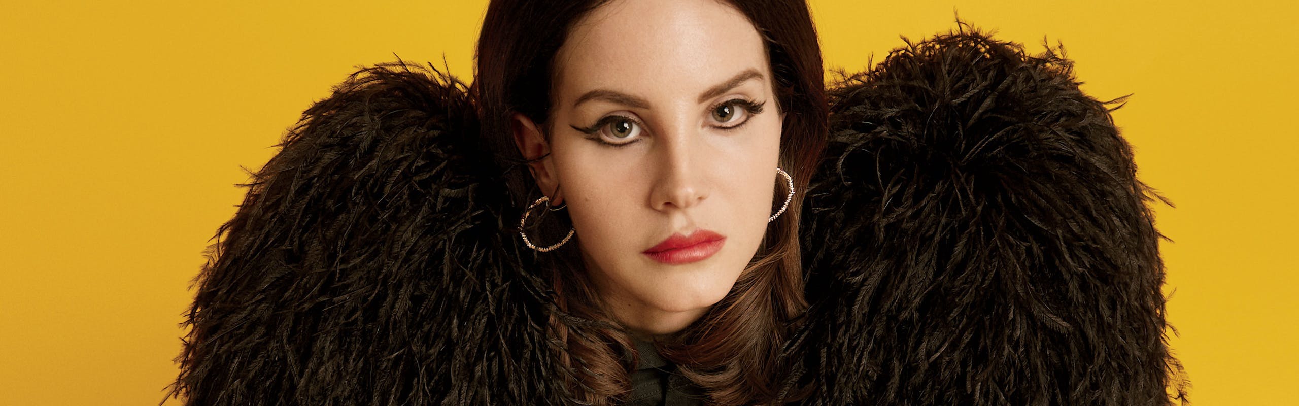 Lana Del Rey photographed by Mick Rock for L'OFFICIEL USA March 2018.