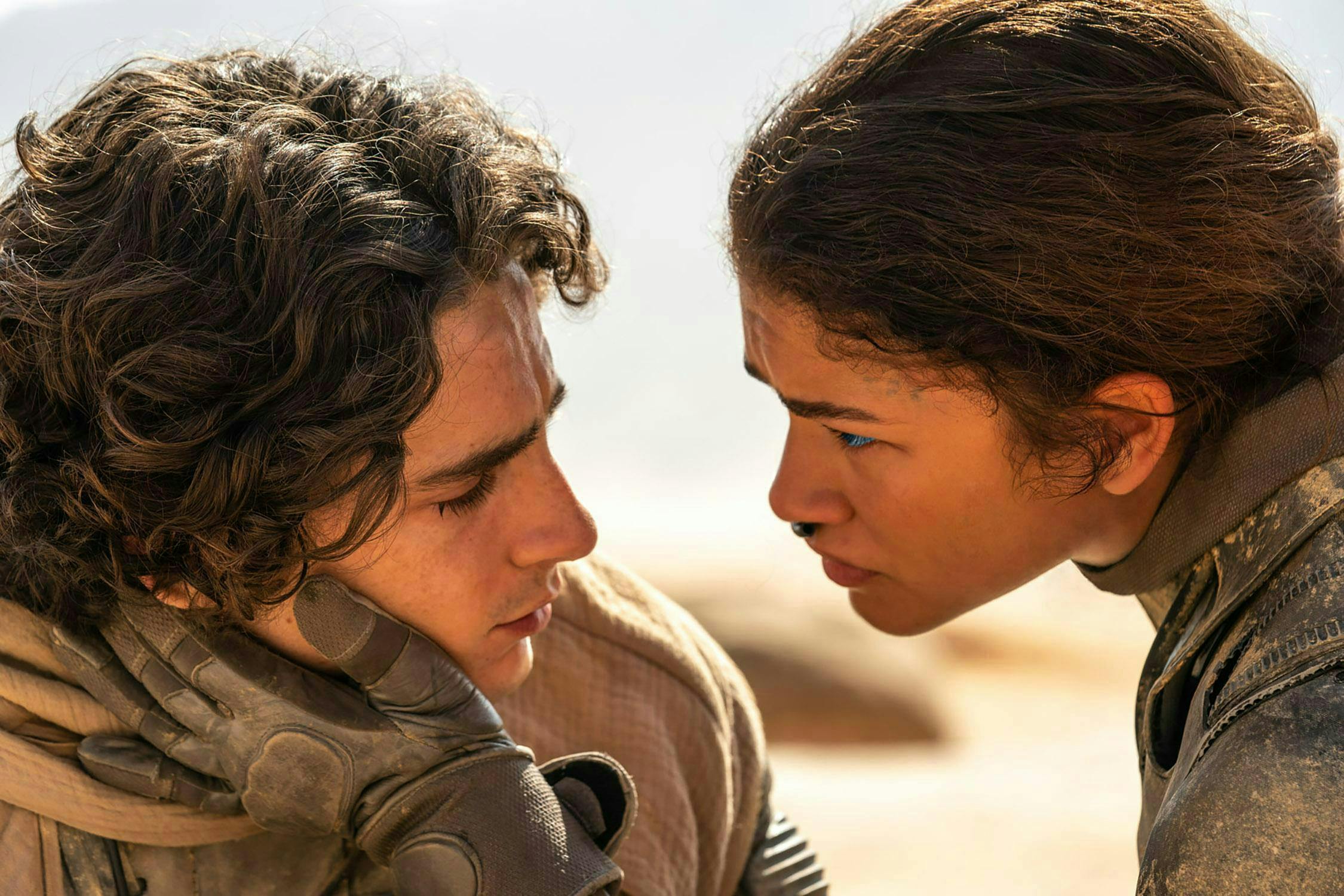 Timothee Chalamet and Zendaya in Dune Part 2 Trailer