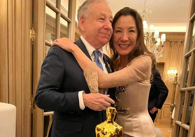 Michelle Yeoh and Jean Todt married after long engagement