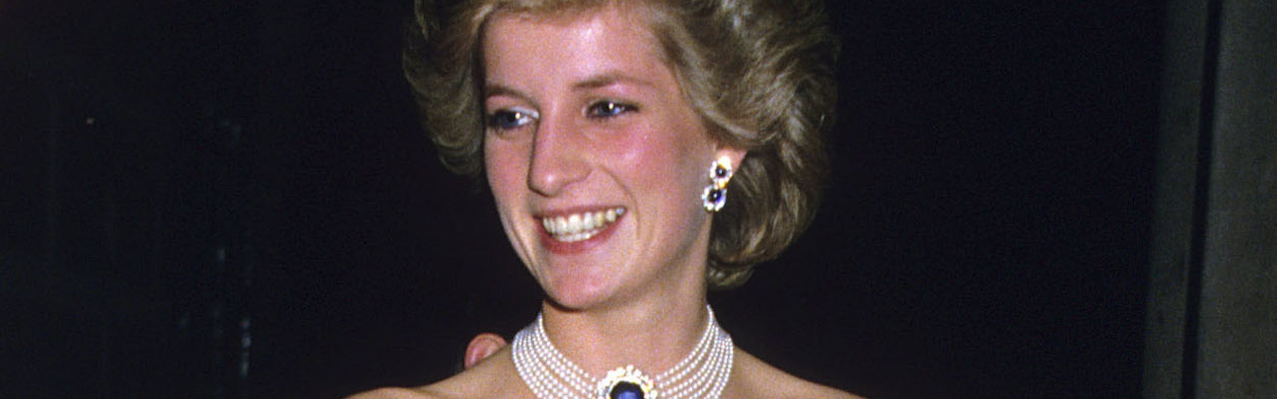princess diana in black and white gown to be auctioned at sothebys fashion icons sale