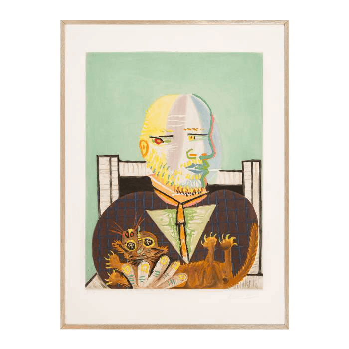 a painting by pablo picasso sold at the collector square