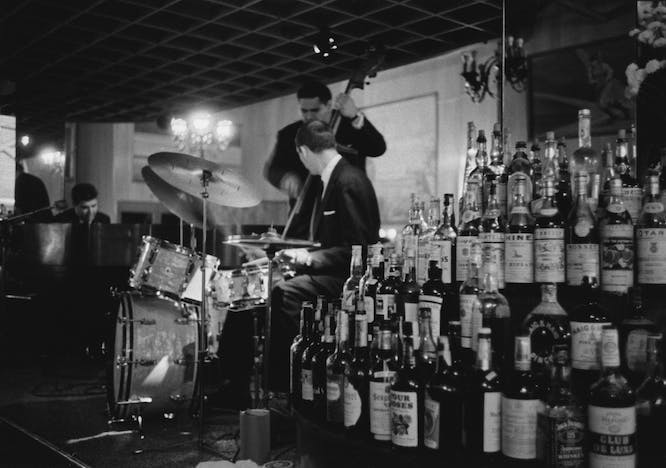 A jazz bar in NYC
