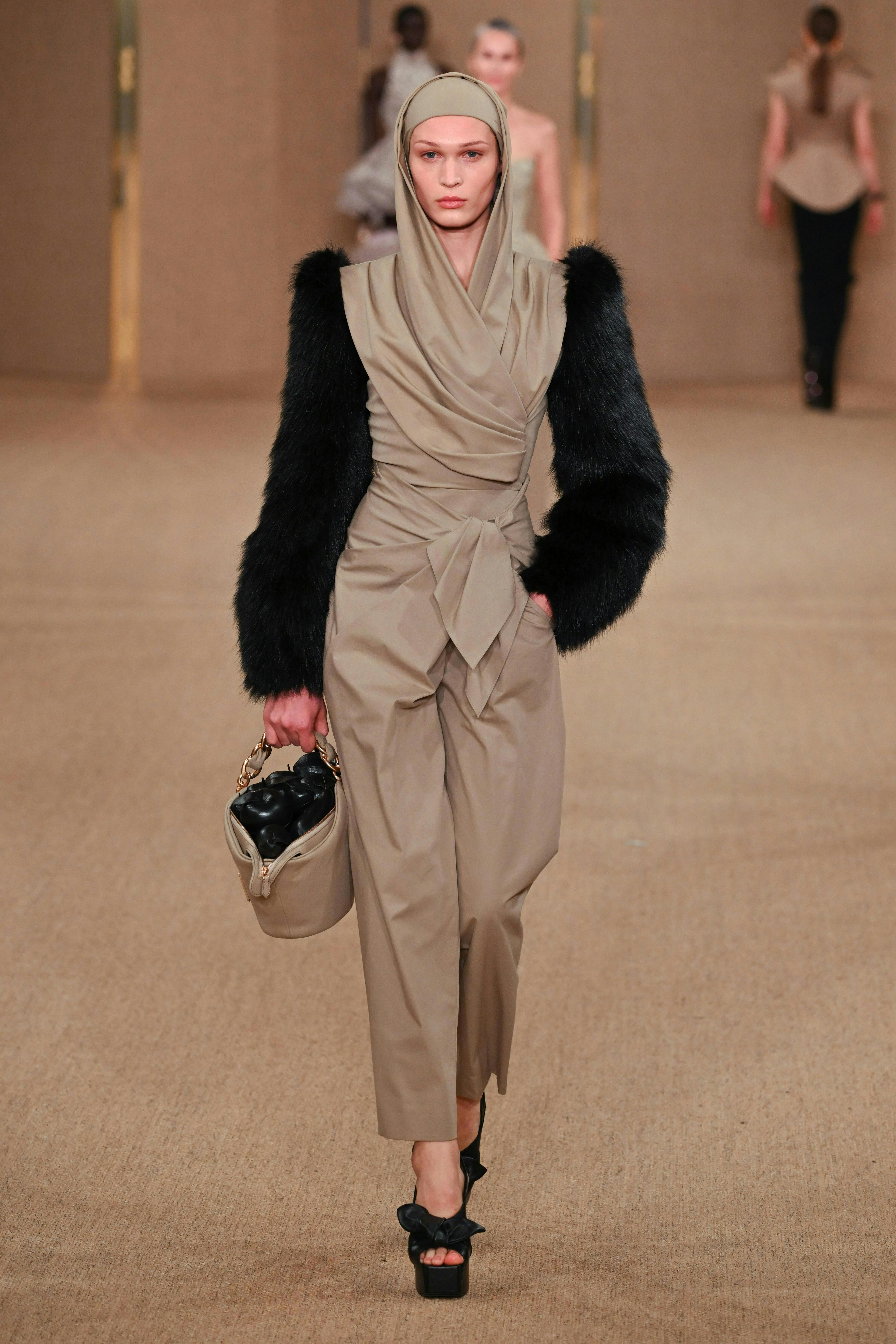 paris fashion adult female person woman dress coat formal wear shoe long sleeve