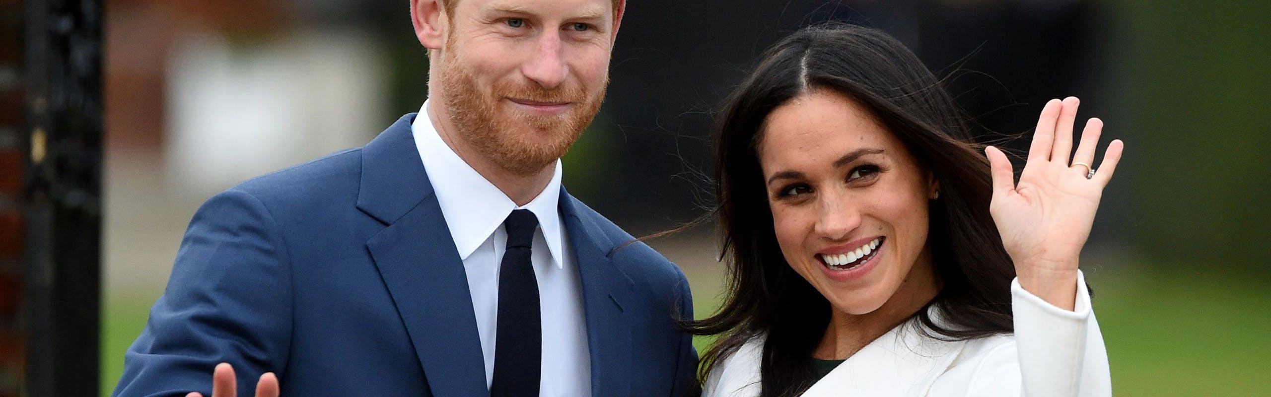 meghan markle and prince harry waving; prince harry naked pictures