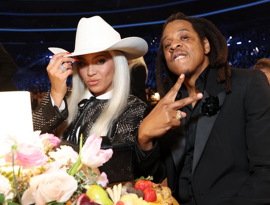beyoncé and jay-z net worth 2024: couple at the 2024 grammys