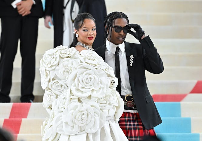 Rihanna and ASAP Rocky. Courtesy of Getty Images.