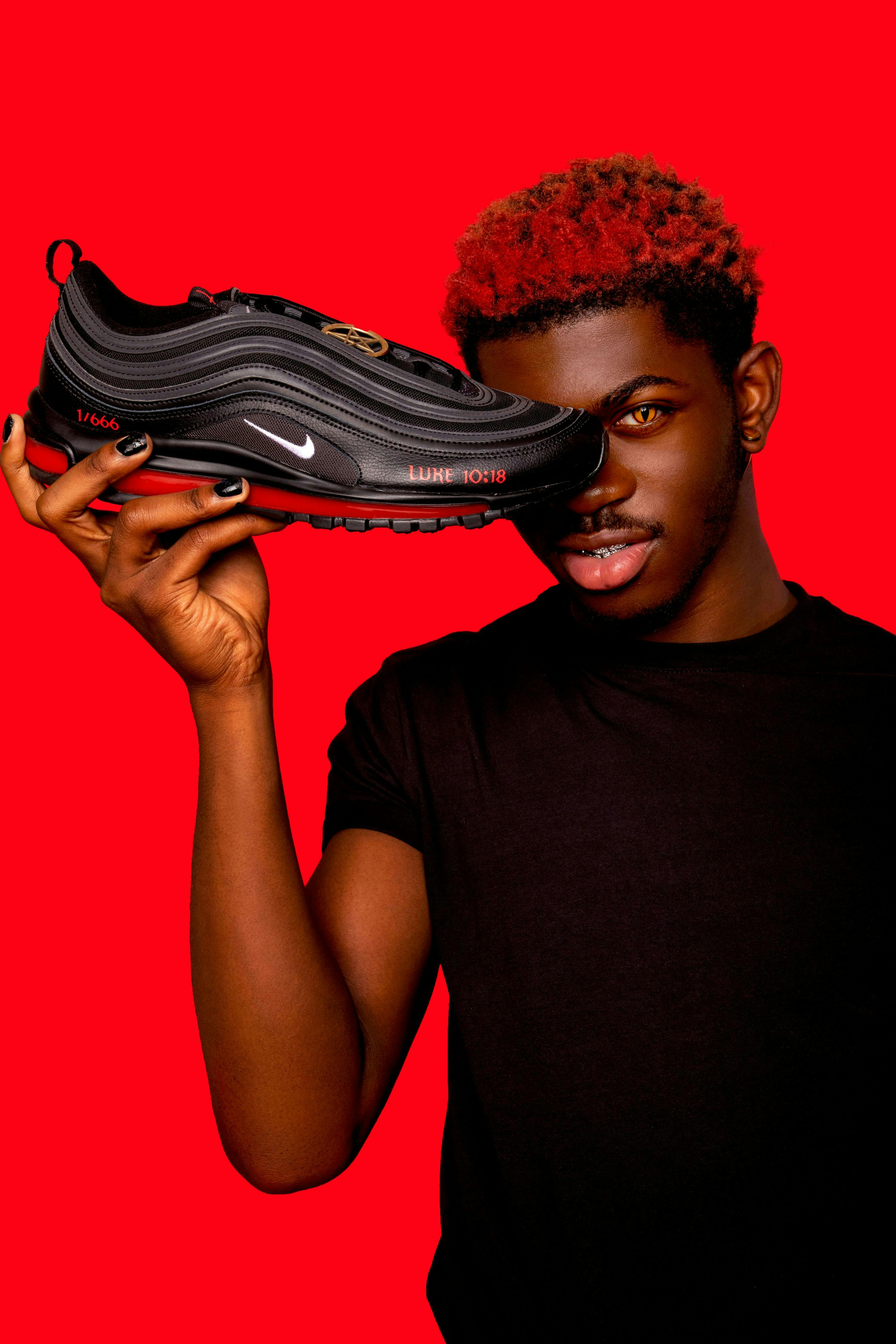 Lil Nas X Launches Satanic Shoes Containing Human Blood
